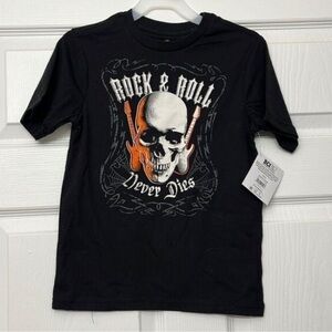Boys Small Rock And Roll Shirt